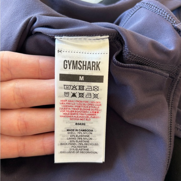 Gym Shark X Whitney Simmons Crop Tank Size Medium NWOT - Picture 6 of 6